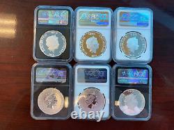 Niue Star Wars Silver Coin Collection 19 1oz NGC Graded Silver Coins