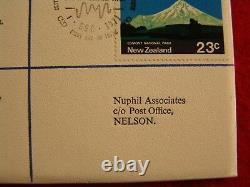 Nuphil Nu47, 1971 NZ Lord Rutherford FDC with James Berry Autograph, only 87 made