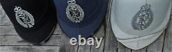 OBSOLETE Police BOBBY HELMET New Zealand Police BLUE Helmet QE2 era 1975 1995