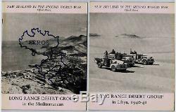 OFFICIAL HISTORY Long Range Desert Group LRDG Both Issues 1 & 2 NEW ZEALAND Govt