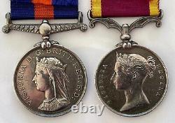 ORIGINAL New Zealand Maori War Medal 1864 1866'Gate Pa' & China Medal Pair