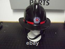 Obsolete New Zealand Fire Brigade Fire Fighters Helmet Dated 1968