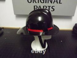 Obsolete New Zealand Fire Brigade Fire Fighters Helmet Dated 1968