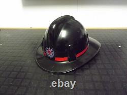 Obsolete New Zealand Fire Brigade Fire Fighters Helmet Dated 1968