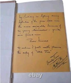 Old Joe By T. T Garland New Zealand + H/written Letter Radio Rev. Uncle Tom 1937