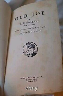 Old Joe By T. T Garland New Zealand + H/written Letter Radio Rev. Uncle Tom 1937