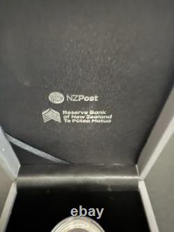 Only 500 Minted- New Zealand Dark Sky/ Light Sky 2 OZ. SILVER Proof Coin Set