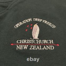 Operation Deep Freeze Christchurch New Zealand Sweatshirt Size Small NZ Made