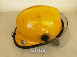 Original Feuerwehrhelm Fire helmet PACIFIG NEW ZEALAND mit Visor