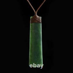 Original Maori Pendant, Bound Toki pendant in New Zealand Marsden Jade