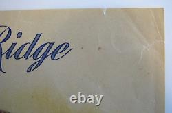 Original rare PHEASANT RIDGE apple crate label /Australia New Zealand American