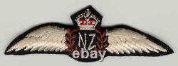 Orignal WW2 RNZAF Pilot Wing Padded BCATP Variant