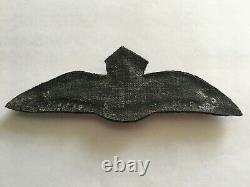 Orignal WW2 RNZAF Pilot Wing Padded BCATP Variant