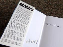 PLANE PILOT AUTOGRAPH LOT 5 Signed Books & Art Scholl Pamphlet, Aviation Flying
