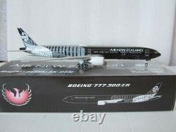 Phoenix Air New Zealand B777-300ER, All Blacks Reg. #ZK-OKQ, 1400 Scale RARE