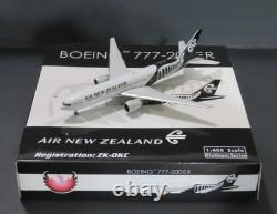 Phoenix Model Air New Zealand B777-200ER. ZK-OKC. 1400 Scale. Rare. Brand New