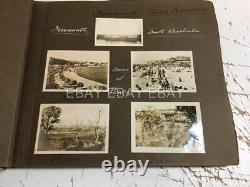 Photo Album 1933/4 voyage From England Australia New Zealand 150 images