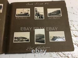 Photo Album 1933/4 voyage From England Australia New Zealand 150 images