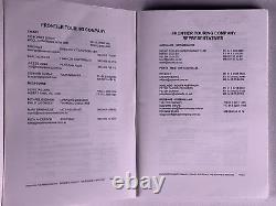 Pink Itinerary Orig Frontier Touring Australia And New Zealand Party Tour 2002