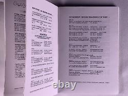 Pink Itinerary Orig Frontier Touring Australia And New Zealand Party Tour 2002