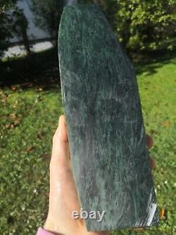 Pounamu Greenstone NZ serpentine high quality Big carving slab Mere / Patu