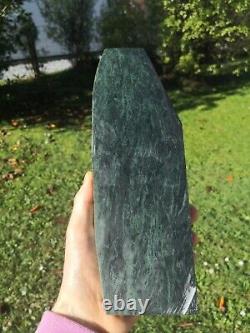 Pounamu Greenstone NZ serpentine high quality Big carving slab Mere / Patu