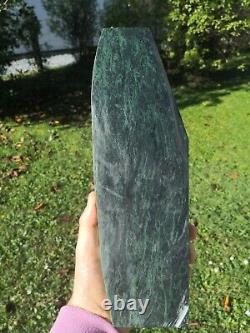 Pounamu Greenstone NZ serpentine high quality Big carving slab Mere / Patu