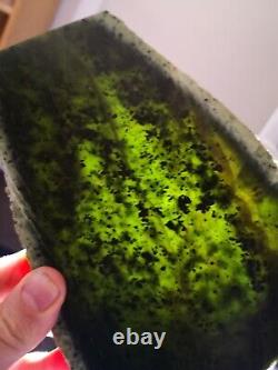 Pounamu Greenstone NZ serpentine pyrite high quality translucent carving