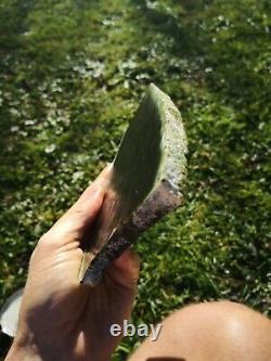 Pounamu Greenstone NZ serpentine pyrite high quality translucent carving