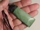 Pounamu Jade Maori Nephrite New Zealand Light Green INANGA Plaited BoundTOKIADZE