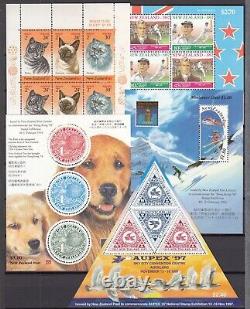 Qf24432/ New Zealand 1945 / 1997 Mint Mnh Modern Collection CV 995 $