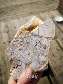 Quartz Crystal Cluster New Zealand Natural Big Cut base from Waihi gold mine