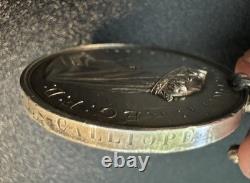 RARE 1846 to 1847 1st NEW ZEALAND MAORI WAR MEDAL ROYAL MARINES, H. M. S- CALLIOPE