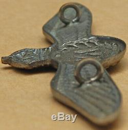 RARE 1944 Dated RNZAF Pilot's Wings METAL New Zealand Air Force TROPICAL Pattern