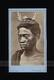 RARE Antique 1800s Photo Young Maori New Zealand Photographer De Maus / Tattoos