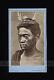 RARE Antique 1800s Photo Young Maori New Zealand Photographer De Maus / Tattoos