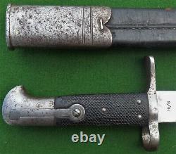 RARE New Zealand 1881 Pattern SAW BACK N2 Snider Artillery Carbine Blade Knife