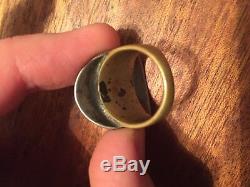 RARE WWII Trench Art Sweetheart Ring New Zealand
