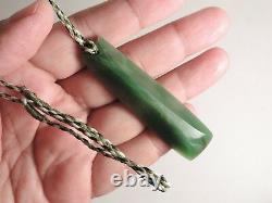 RICHARD NEPHRITE New Zealand FAT MARSDEN Jade Greenstone Maori Pounamu Toki ADZE