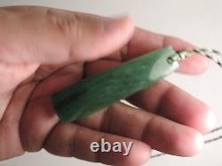 RICHARD NEPHRITE New Zealand FAT MARSDEN Jade Greenstone Maori Pounamu Toki ADZE