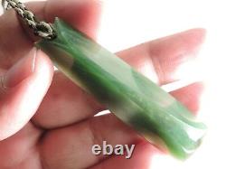 RICHARD NEPHRITE New Zealand FAT MARSDEN Jade Greenstone Maori Pounamu Toki ADZE