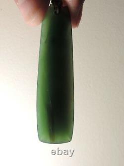 RICHARD NEPHRITE New Zealand FAT MARSDEN Jade Greenstone Maori Pounamu Toki ADZE