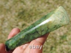 RICHARDs NEPHRITE New Zealand 2 TONE MARSDEN Jade Greenstone Maori Pounamu TOKI