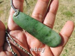 RICHARDs NEPHRITE New Zealand CLOUDY MARSDEN Jade Greenstone Maori Pounamu Kuru