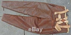 RNZAF WW2 era IRVIN TROUSERS Aircrew Flying SHEEPSKIN Pants VERY NICE Condition