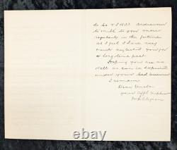 Rare 1899 Letter from New Zealand Princess Kaiulani's Death Reaches Oceania