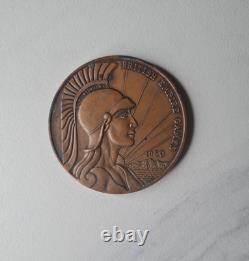 Rare 1950 British Empire Games Bronze Medal Auckland, New Zealand