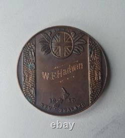 Rare 1950 British Empire Games Bronze Medal Auckland, New Zealand