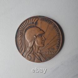 Rare 1950 British Empire Games Bronze Medal Auckland, New Zealand