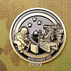 Rare 1st New Zealand Eod Sqn, 1st Sas Special Air Service Regiment Challenge Coin